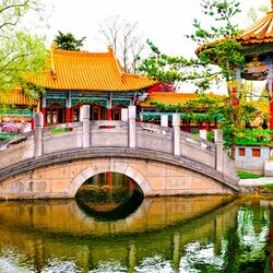 Пазл: Китайский сад Цюриха