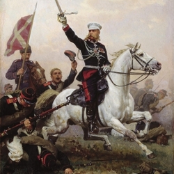 Пазл: Генерал Скобелев на коне