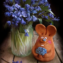 Пазл: Весенний заяц