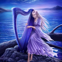 Пазл: Midnight harp / Полуночная арфа