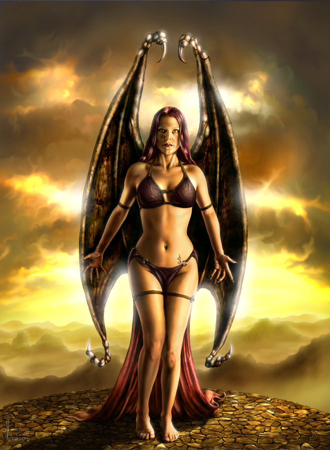 Ангельское тело сексуальной богини Megan E