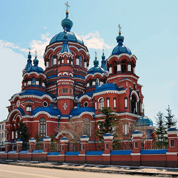 Пазл: Храм Казанской иконы Божией Матери в Иркутске
