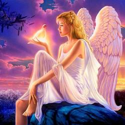Пазлы на тему «Ангелы»