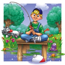 Пазл: Рыболов