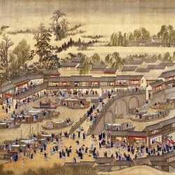 Пазл: The Kangxi Emperor's Southern Inspection Tour(IX)/Южный инспекционный Тур императора Канси (IX), 3