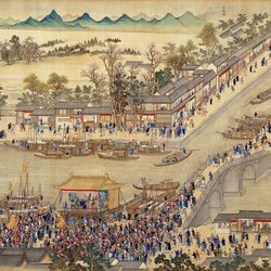 Пазл: The Kangxi Emperor's Southern Inspection Tour(IX)/Южный инспекционный Тур императора Канси (IX), 4