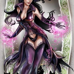 Пазл: Пурпурная ведьма