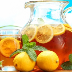 Пазл: Мятный чай с лимоном