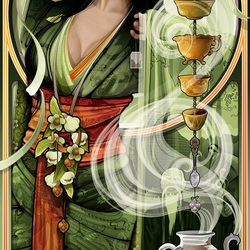 Пазл:  Богиня чая