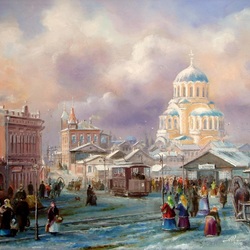 Пазл: Старая Астрахань. Татар-базар
