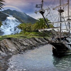 Пазл: Пиратский остров 