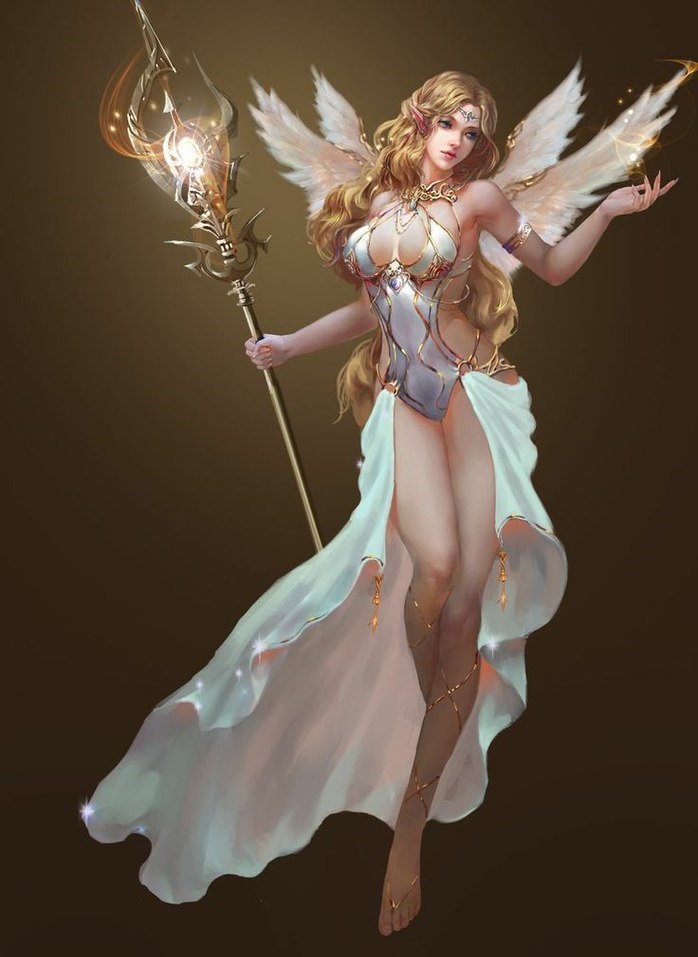 Ангельское тело сексуальной богини Megan E