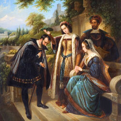 Пазл: Колумб перед королевой Изабеллой