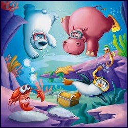 Пазл: Подводные приключения