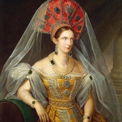Пазл: Портрет императрицы Александры Федоровны
