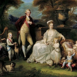 Пазл: Князь Фердинанд IV с семьей 