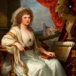 Пазл: Портрет Анны Амалии, герцогини Саксен-Веймар-Эйзенахской