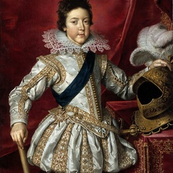 Пазл: Портрет Людовика XIII 