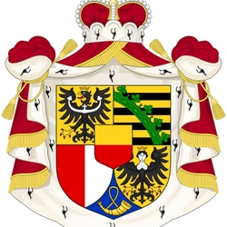 Пазл: Герб княжества Лихтенштейн