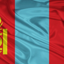 Пазл: Флаг Монголии