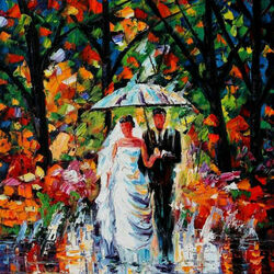 Пазл: Осенняя свадьба