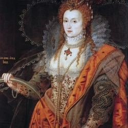 Пазл:  Портрет с радугой королевы Елизаветы I  