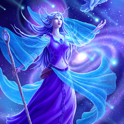 Пазл: Космическая колдунья/Cosmic Sorceress