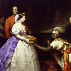 Пазл: Королева Виктория и принц Альберт