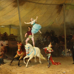 Пазл: Цирк в Париже
