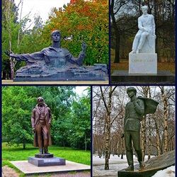 Пазл: Памятники Есенину