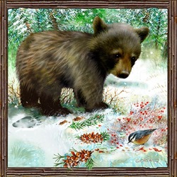 Пазл: Медвежонок