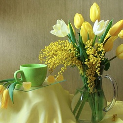 Пазлы на тему «Тюльпаны жёлтые»
