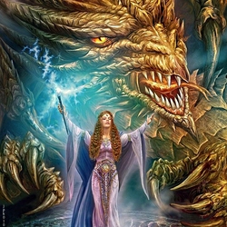 Пазл: Повелительница драконов