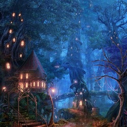 Пазл: Сказочный лес 