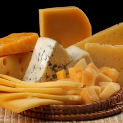 Пазл: Разные сорта сыра