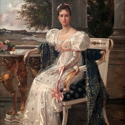 Пазл: Портрет Великой княгини Елизаветы Федоровны