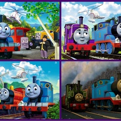 Пазл:    Томас и его друзья 