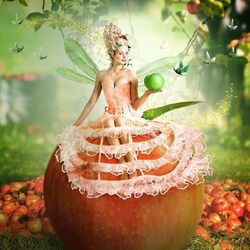 Пазл: Яблочная фея