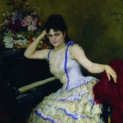 Пазл: Портрет пианистки С.И.Ментер