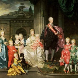 Пазл: Леопольд, великий герцог Тосканы, его жена Мария-Луиза и их дети 