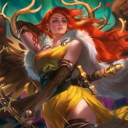 Пазл: Артемида, богиня охоты
