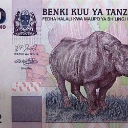 Пазл:  5 000 танзанийских шиллингов