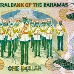 Пазл: 1 багамский доллар