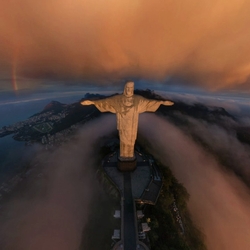 Пазл: Статуя Христа Искупителя, Рио-де-Жанейро, Бразилия
