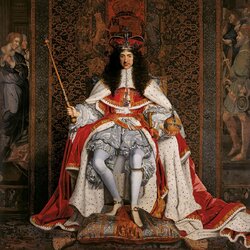 Пазл: Карл II Английский в коронационных одеждах