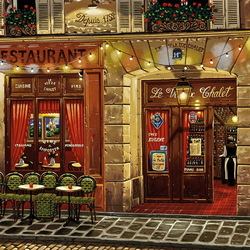 Пазл: Парижский ресторанчик