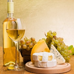 Пазл: Сыр и вино
