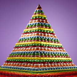 Пазл: Сладкая пирамида