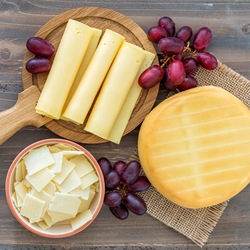 Пазл: Сыр и виноград