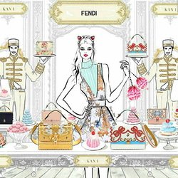 Пазл: Рекламная кампания Fendi